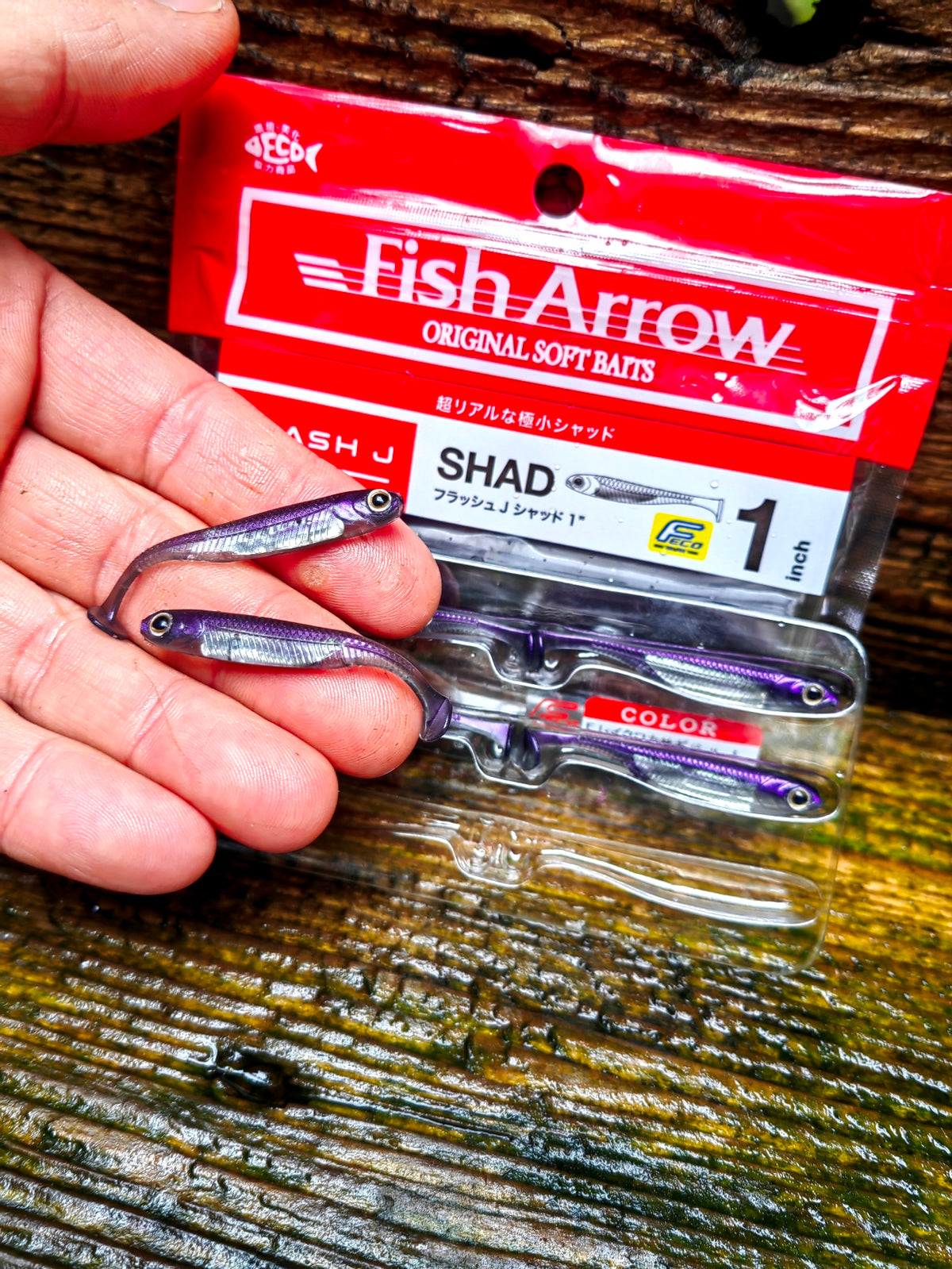Flash-J Shad 1" LAKE WAKASAGI/SILVER #25 — zdjęcie Rybomania