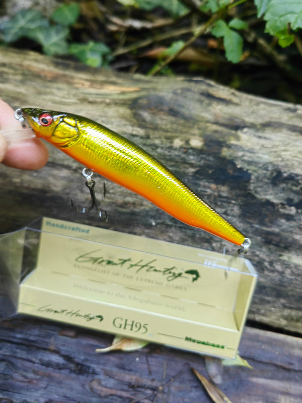 Megabass GH95 — GCMK #13 GC Megabass Kinkuro — zdjęcie Rybomania