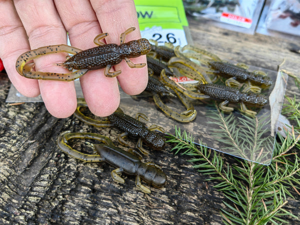 Free Rig Shrimp 2.6 Green Pumpkin #01