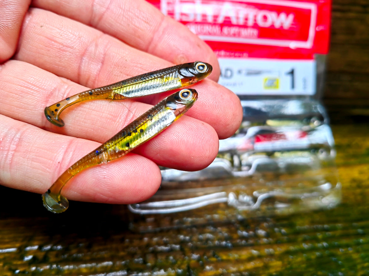 Flash-J Shad 1" WATER MELON/SILVER #02 — zdjęcie Rybomania