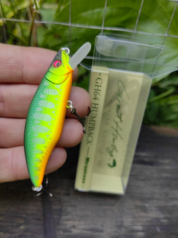 Megabass GH64 Humpback — MT Mat Tiger #18 — zdjęcie Rybomania