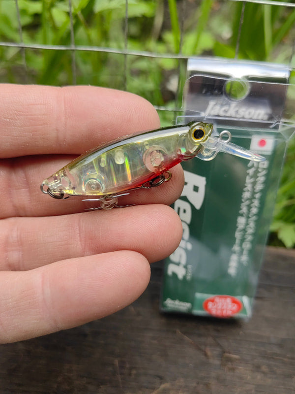 Jackson Resist 45 — COS Clear Olive Shad — zdjęcie Rybomania
