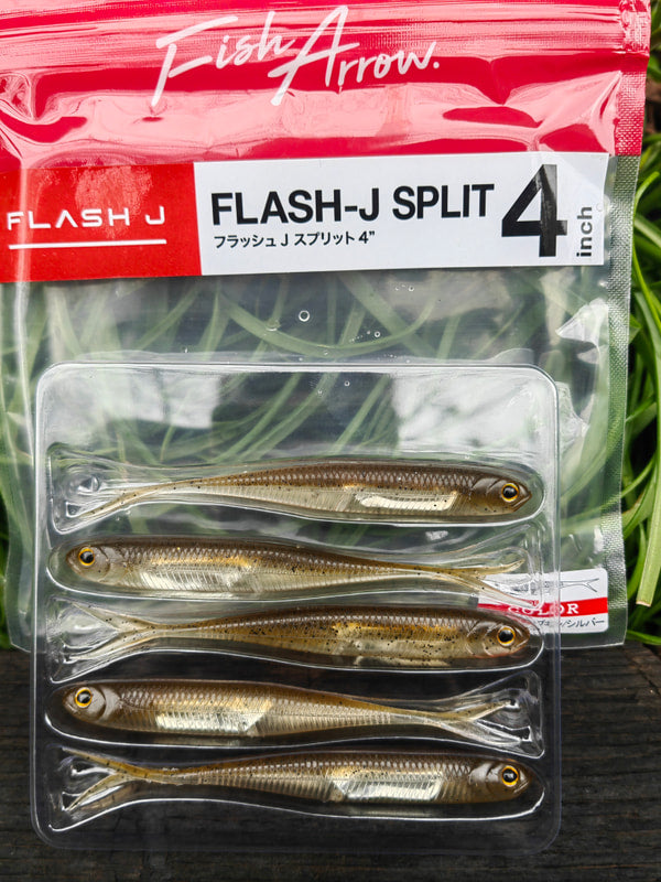 Fish Arrow Flash-J Split 4″ — 06 Kosan Ayu/Silver — zdjęcie Rybomania