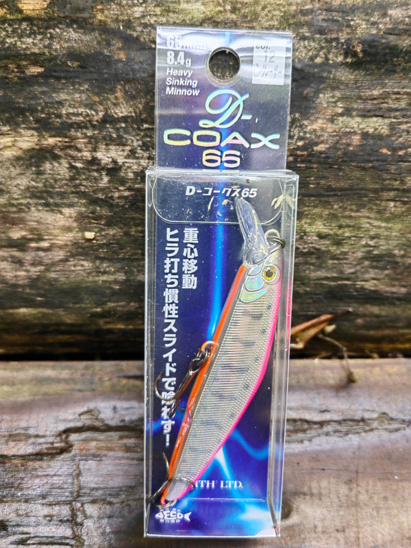 Smith D-Coax 65 — 12 Pink Laser, cała przynęta w opakowaniu, 1 wobler
