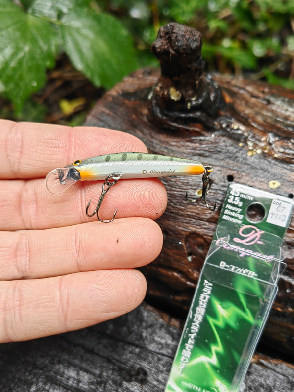 Smith D-Compact 45 mm — 07 Yamame Foil, spód przynęty