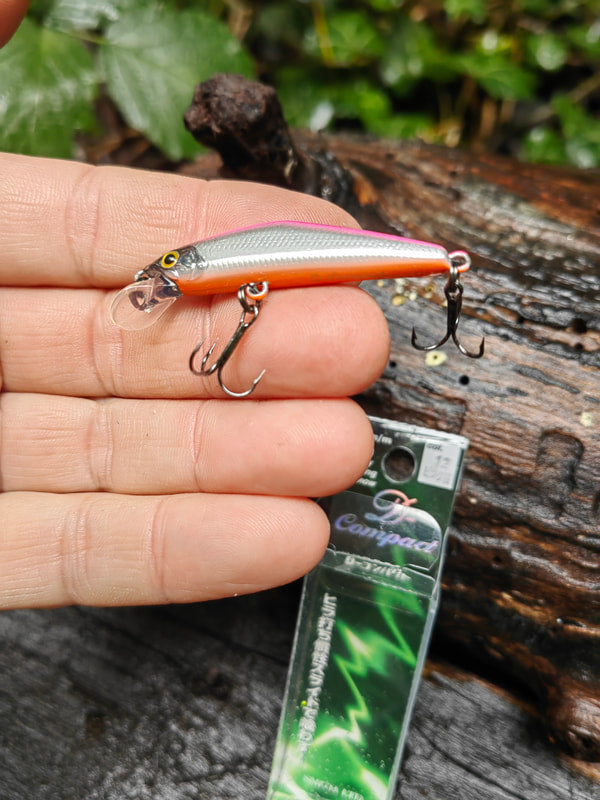 Smith D-Compact 45 mm — 12 Pink Foil, spód przynęty