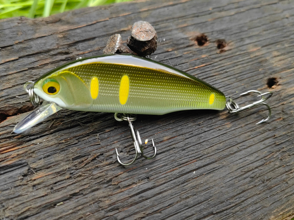 Smith D-Incite 64 — 08 Sweetfish Foil, cała przynęta ze sterem i kotwiczkami