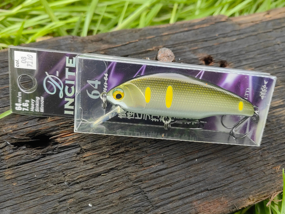 Smith D-Incite 64 — 08 Sweetfish Foil, etykieta modelu i koloru