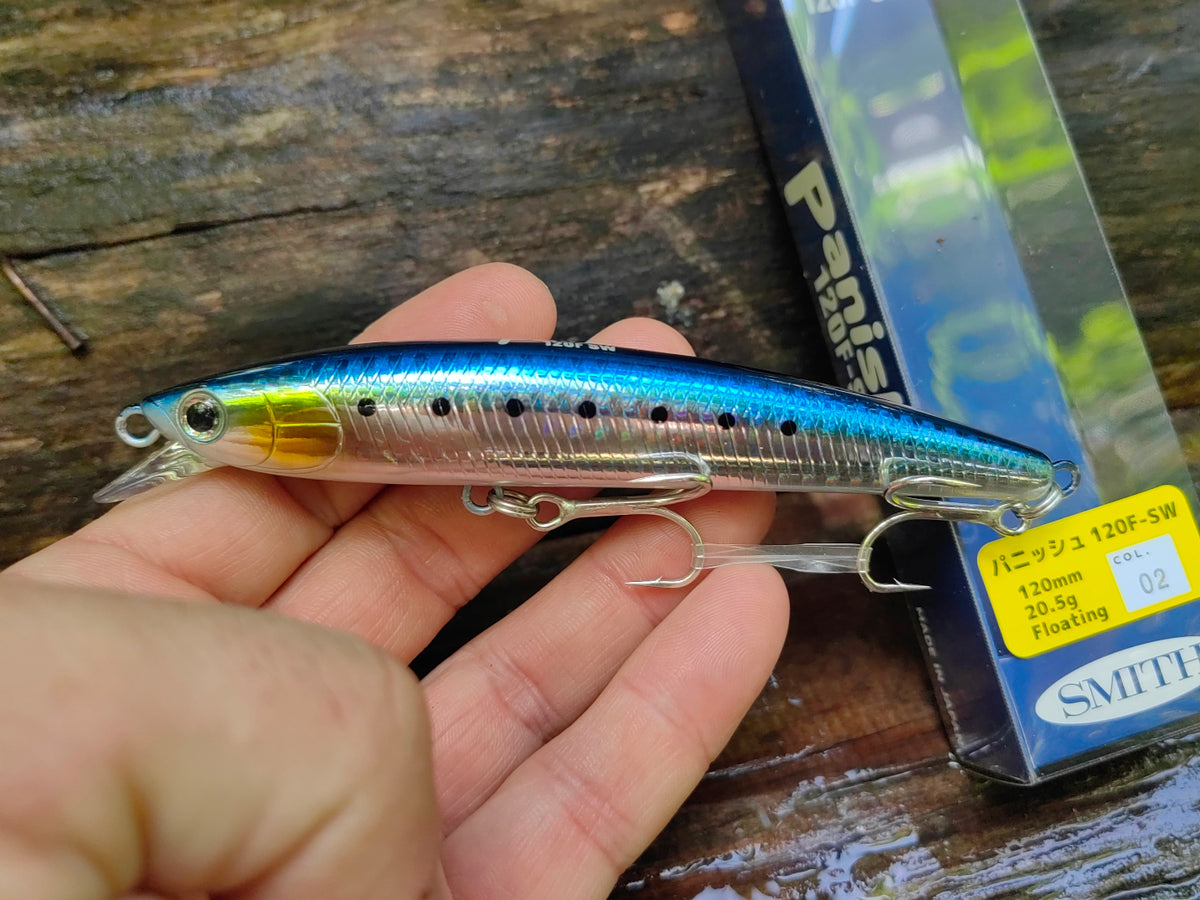 Smith Panish 120F-SW 02 Sardine — zdjęcie główne na dłoni