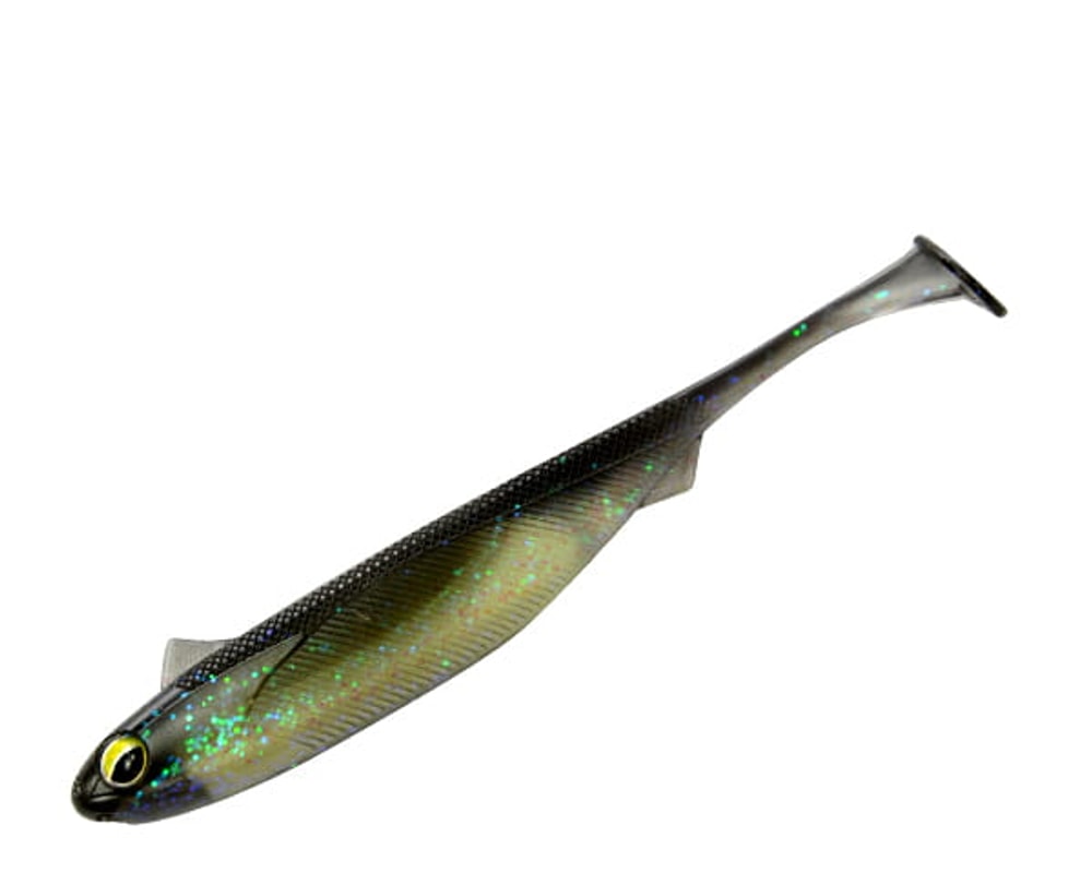 Snatch Bit Shad 3" Glow Hara Bait 06 — poziome zdjęcie główne JPG001