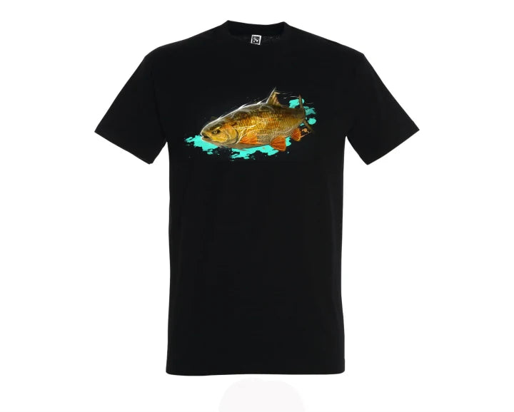 Koszulka wędkarska męska Kleń Chub - Art  T-shirt