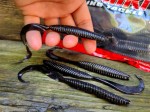 LEECHES TAIL 5"  418 BLACK RED FLAKE