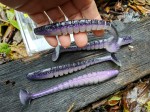 5 szt. Kopyto X ZONE Swammer 14 cm #Purple Shiner