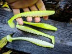 5 szt. Kopyto X ZONE Swammer 14 cm #Chartreuse Pearl
