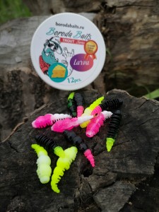 Larwa XL MIX Boroda Baits 35 mm /pstrąg/kleń/ser/