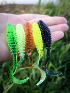 MIX 5 szt. Twister - 85 mm killer na Sandacze