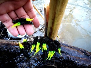 Ayra JR czarno seledynowy #204 / 12 szt. / 45 mm - 0,6 gr./ ser /