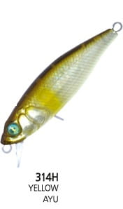 Eraminnow 55 314H YELLOW AYU