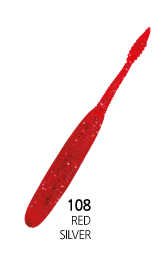 Riser 4" 108 RED SILVER