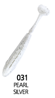 Edge Shad 4"  031 PEARL SILVER