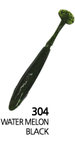 Edge Shad 4"   304 WATERMELON BLACK