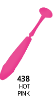 Edge Shad  5" 438  HOT PINK