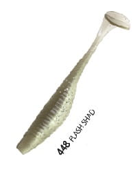 ARMOR SHAD PADDLE TAIL 4" 448 FLASH SHAD