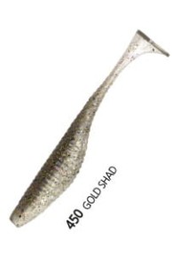 ARMOR SHAD PADDLE TAIL 4" 455 TN SHAD