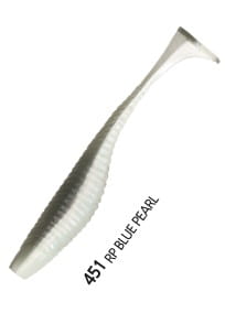 ARMOR SHAD PADDLE TAIL 4" 451 RP BLUE PEARL