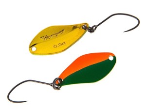 Masukureto Weeper 0.9g #045 (Orange-Green / Gold) 20mm