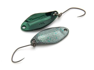 Masukuroto Weeper 1.5g #073 (Smoke-Glitter / Green-metallic) 23mm