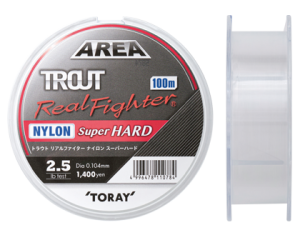 Trout Real Fighter Nylon Super Hard 2 LB 100 m (0.09 mm)