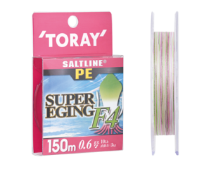 Plecionka Salt Line PE Super Eging F4 15 LB 150 m 1 G (0.165 mm)