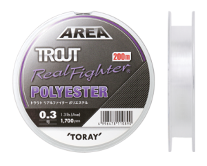 Trout Real Fighter Polyester 0.5G 2.2lb 200 m (0.117 mm)