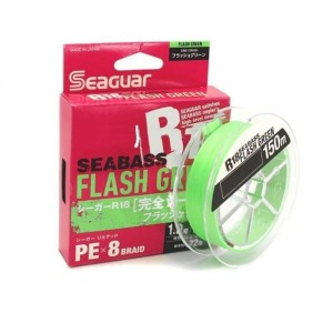 Seaguar R18 Flash Green 200m 1.2Gou 0.185mm 22lb Kanzen Seabass
