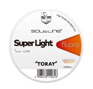Fluorocarbon SaltLine Super Light Fluoro 0.4G 1.5lb 150 m (0.104 mm)