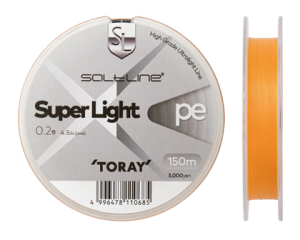 Plecionka SaltLine Super Light PE 0.4G 150 m 7lb 150 m (0.104 mm)