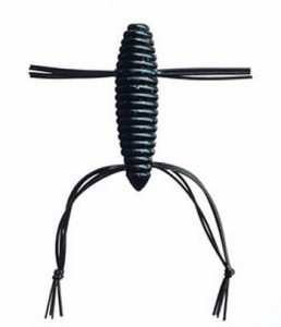 AirBag Frog 1.8" BLACK/BLUE #07