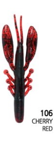 AIR CRAW 4" Cherry Red #106