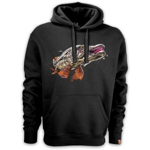Bluza wędkarska z kapturem Szczupak Pike -Art