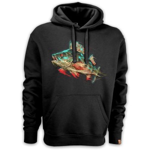 Bluza wędkarska z kapturem Okoń  Perch -Art