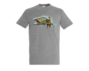 Koszulka wędkarska męska Pstrąg Trout - Art  T-shirt