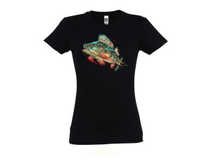 Koszulka damska Okoń Perch - Art