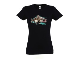 Koszulka damska Sandacz Zander  - Art