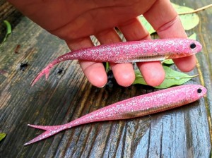 Flash-J Split SW 7" GLOW PINK/SILVER #117