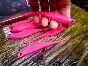 Jaskółka Ark Shad 5"  #438 HOT PINK
