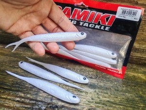 Anchovy Shad SPLIT 5" 032 WHITE PEARL