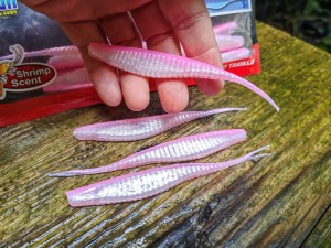 ARMOR SHAD PINK PEARL WHITE 2 #480