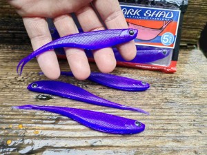 Jaskółka  Ark Shad SPLIT 5"  #419 Purple 