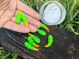 Larwa XL  #202/8 szt /40 mm -1,8 gr./ zapach ser/